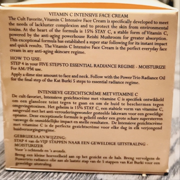 Kat Burki Vitamin C Intensive Fac Cream - Picture 3 of 4